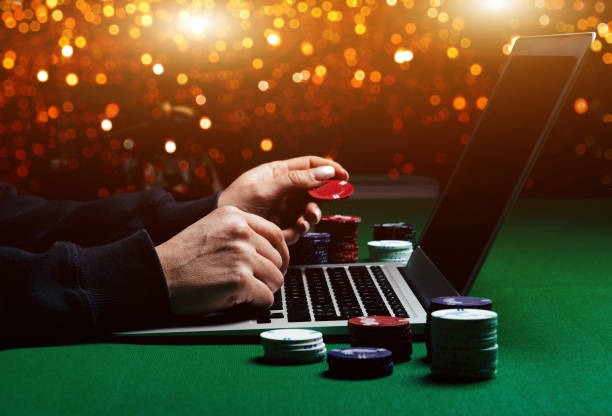 Live dealer blackjack table with professional croupier